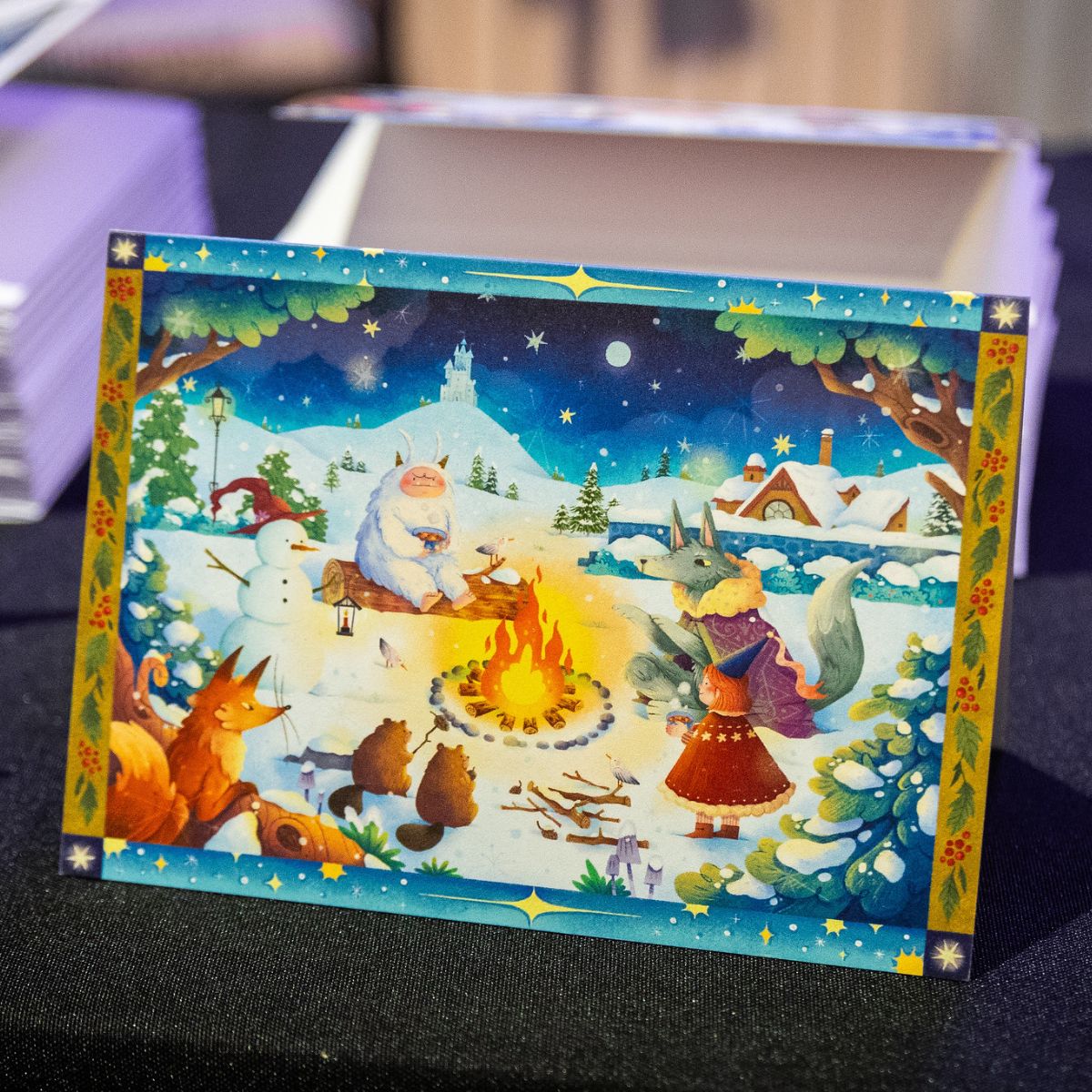 OCAD U x Soulpepper Holiday Card by Phoebe Xiao