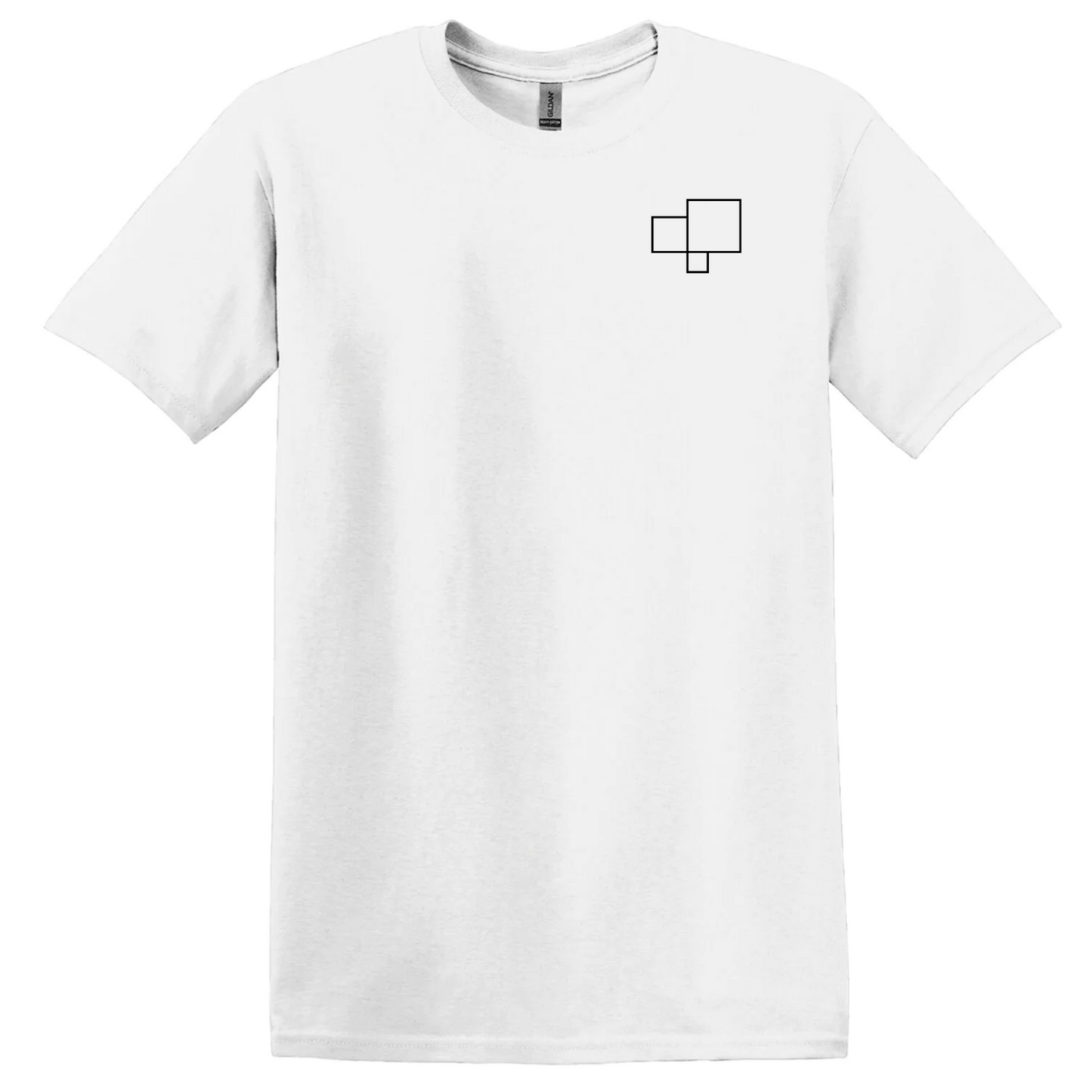 Embroidered Box Logo T-Shirt