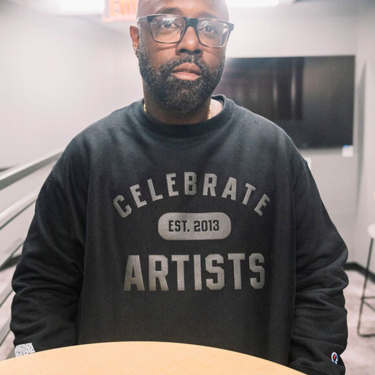 OCAD U x MARTK'D |  BHM Black On Black Crewneck