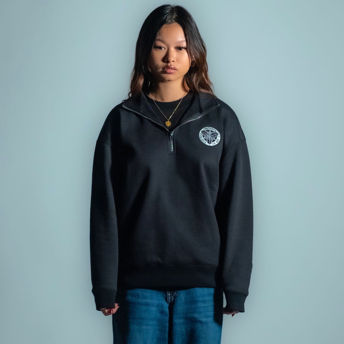 F.C.B.C. Quarter Zip Sweater