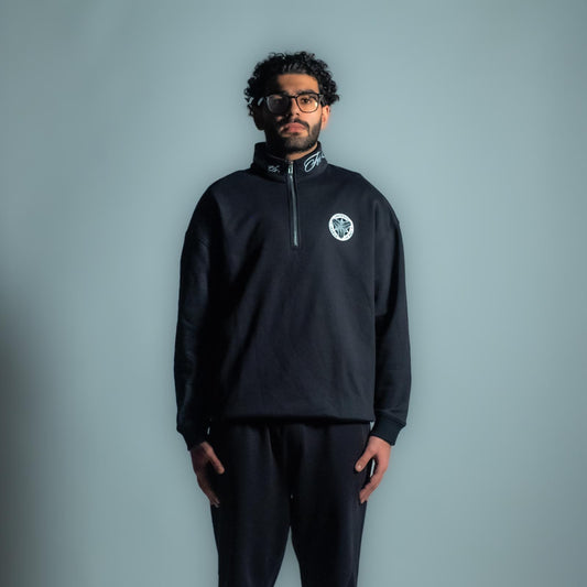 F.C.B.C. Quarter Zip Sweater