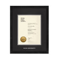 OCAD University Florentine Black Diploma Frame